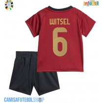 Camisa de time de futebol Bélgica Axel Witsel #6 Replicas 1º Equipamento Infantil Europeu 2024 Manga Curta (+ Calças curtas)